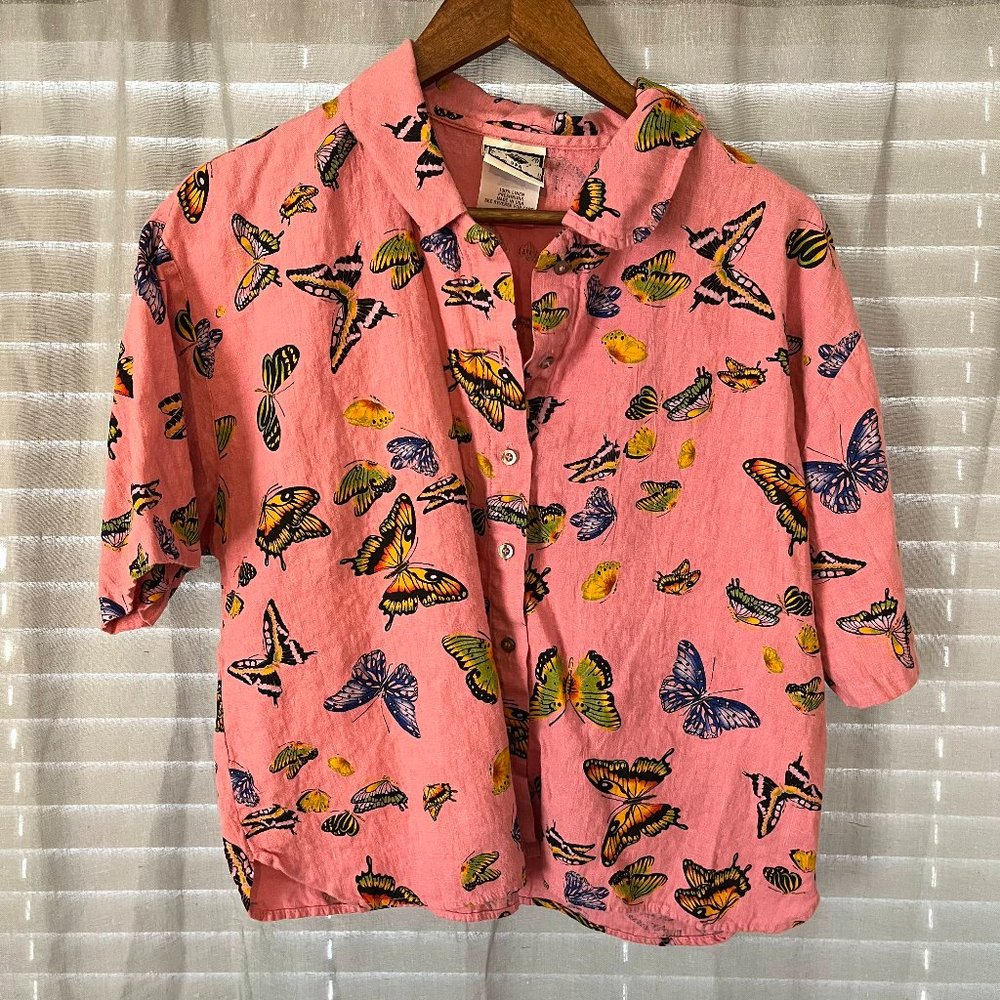 *VINTAGE* Linen Shirt